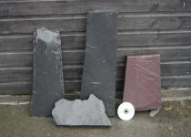 Welsh slate stone, York stone Portland stone and slate garden seats and benches
