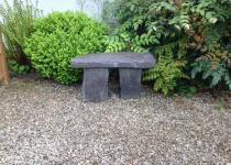 Welsh slate stone, York stone Portland stone and slate garden seats and benches
